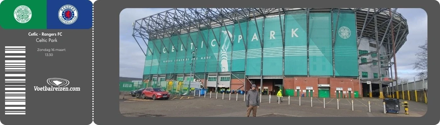 Wedstrijdticket Celtic - Rangers